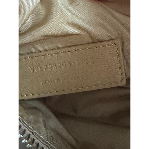 YSL Saint Laurent Women’s Le 5 À 7 Nylon Shoulder Bag Crossbody Made In Italy - Picture 10 of 16